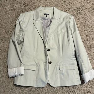 Apt 9 blazer, sz 16. Cuffs are shown rolled twice but can be unrolled- see pics